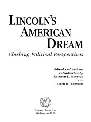 cover image of Lincoln's American Dream